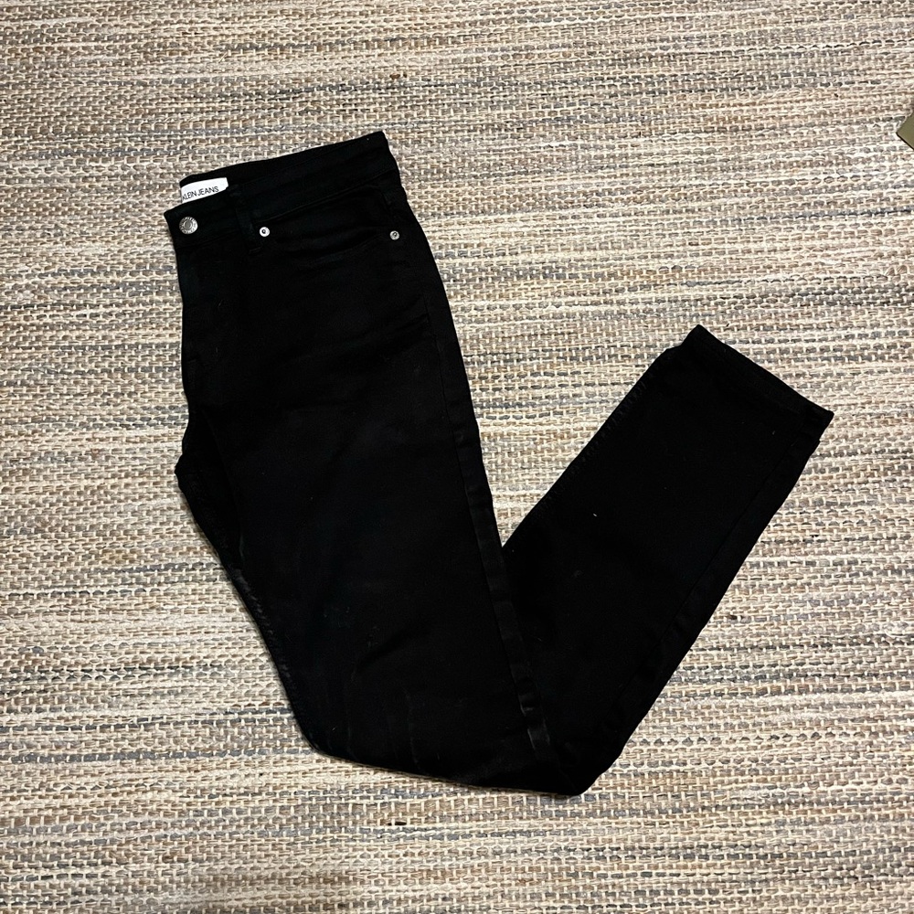 Calvin Klein Black Jeans 
Slim Fit 
Excellent condition 
Size: w30 X L32